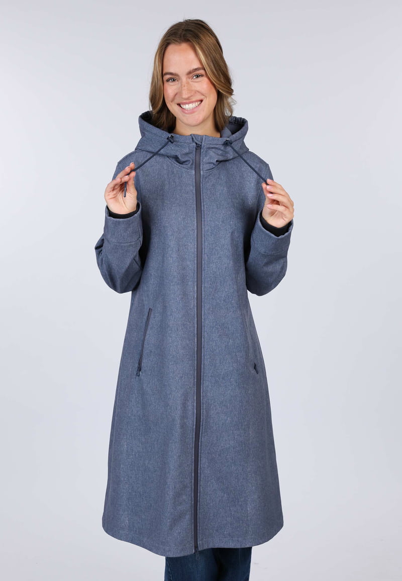 Softshellmantel Allizia - navy