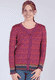 Strickjacke Christi rose - orchid
