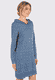 Strickkleid Astoria nordic  - blue shadow