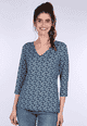 Langarmshirt Norja - navy