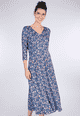 Kleid Sylvelin roses  - ink