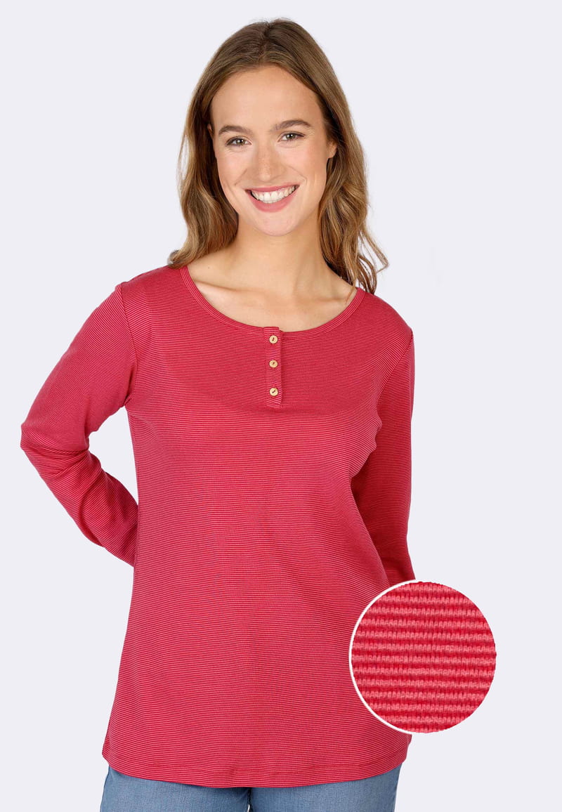 Langarmshirt Senajala  - cerise