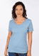 T-Shirt Sara - blue shadow