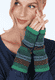 Handstulpe Lucy jacquard - deep grass