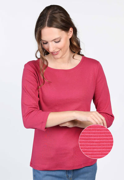 3/4-Arm-Shirt Pippita  - rubin