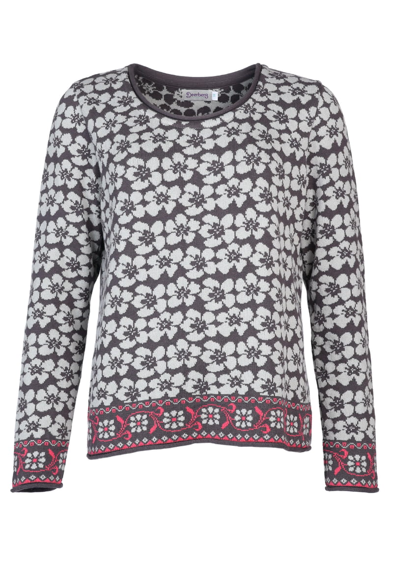 Strickpullover Annegret - ebony