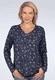 Langarmshirt Adisara - navy