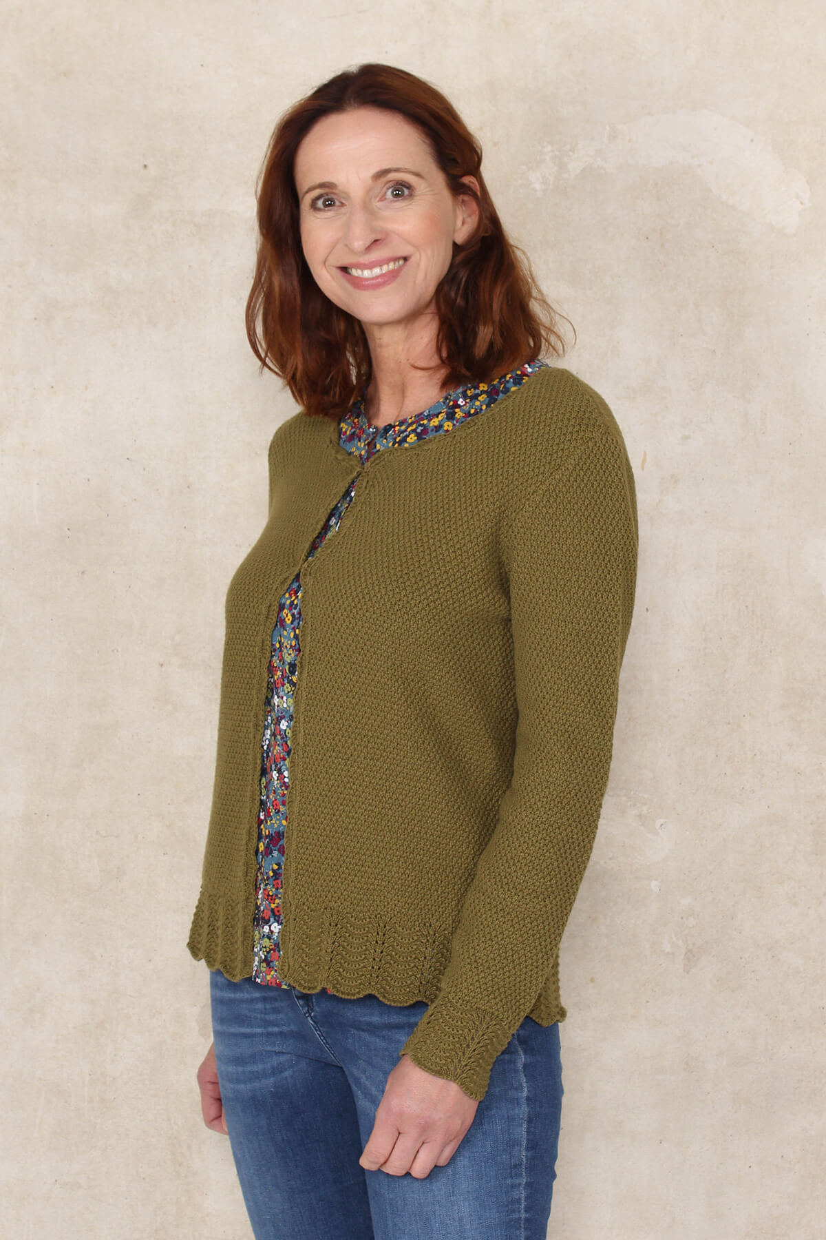 Strickjacke Emmily - fennel