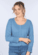 Strickjacke Lisella - swedish blue
