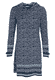 Strickkleid Helle Flower - navy