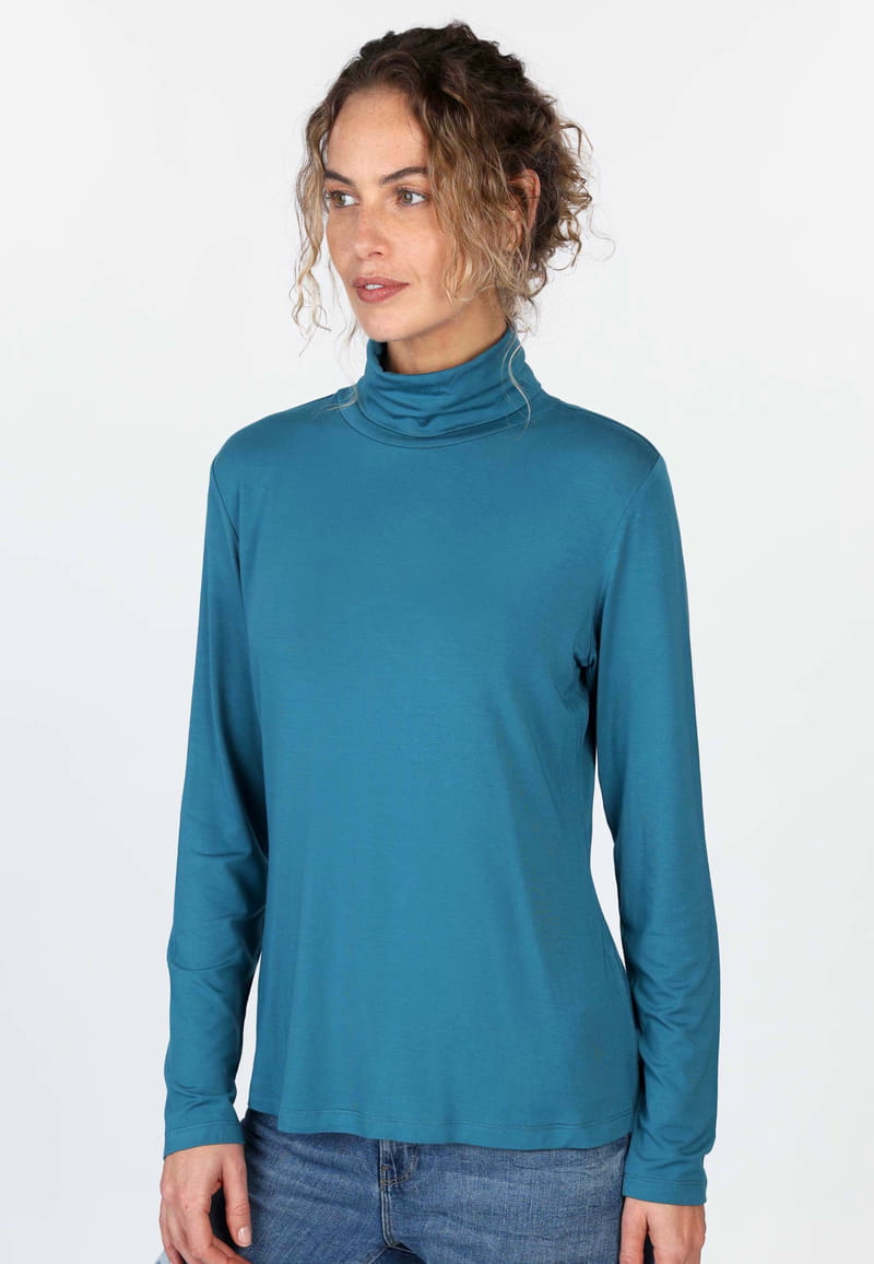 Rollkragenshirt Adaa - lake