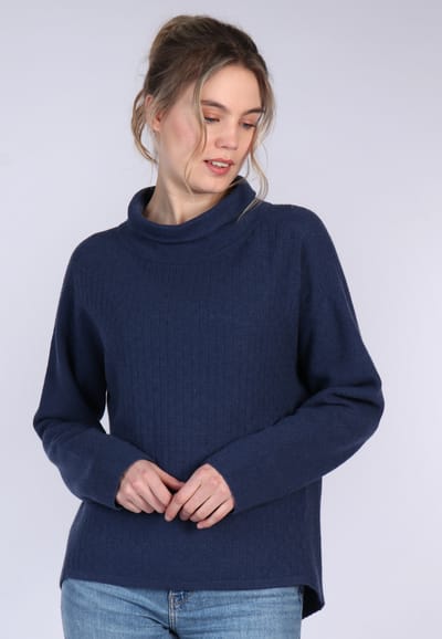 Strickpullover Gyda - navy
