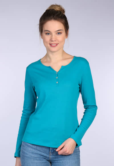 Langarmshirt Denja - sapphire