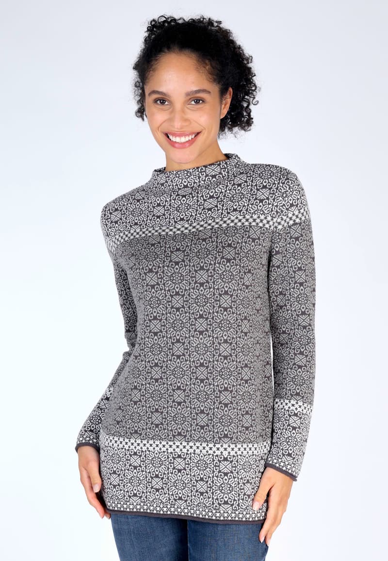 Strickpullover Dorothea - ebony