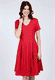 Kleid Nelly  - rubin