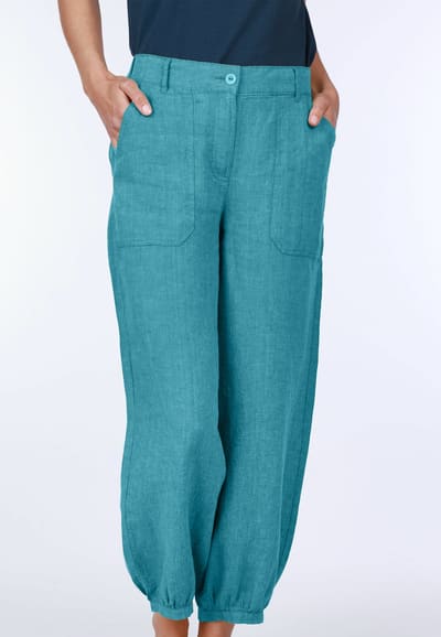 Leinenhose Beeke - ocean