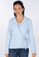 Strickjacke Trudy Nordic  - baby blue