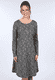 Kleid Thyrina romantic - black