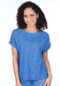 T-Shirt Vroni mandala - lapis