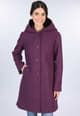 Wollmantel Wemke  - plum