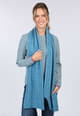 Strickschal Safira solid  - lake