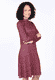 Kleid Ova  - deep purple