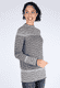 Strickpullover Dorothea - ebony