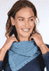 Dreiecktuch Lisa - swedish blue