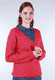 Strickjacke Jule - cerise