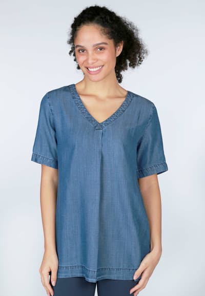 Tunika Kelani - denim