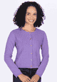 Strickjacke Manola - amethyst