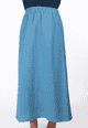 Leinenrock Salome - swedish blue