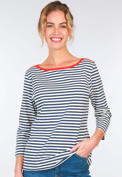 3/4-Arm-Shirt Daria - navy