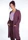 Strickjacke Ilka - plum