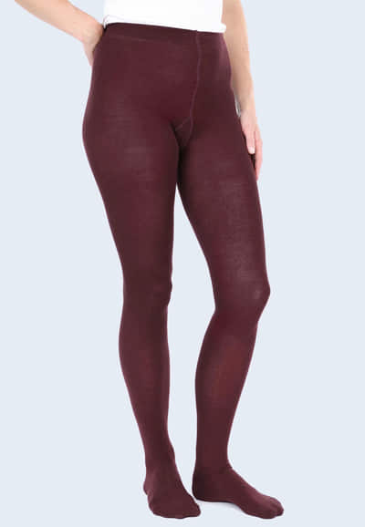 Strumpfhose Meenje - burgundy