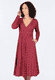 Kleid Malindelle  - deep purple