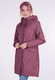 Mantel Leanie  - dark grape