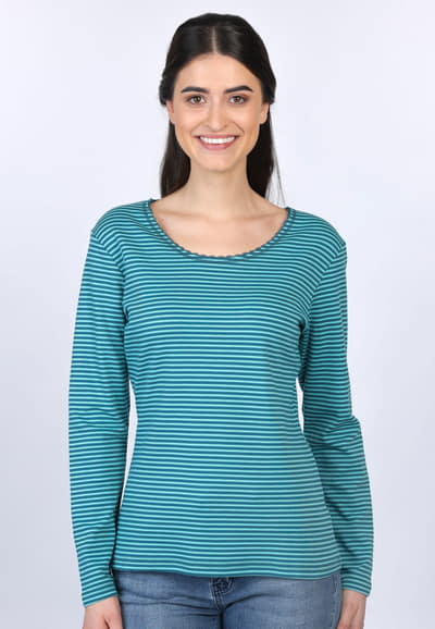 Langarmshirt Sandra  - lake