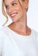 T-Shirt Zoe solid - ivory