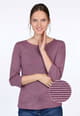 3/4-Arm-Shirt Pippita  - dusty orchid
