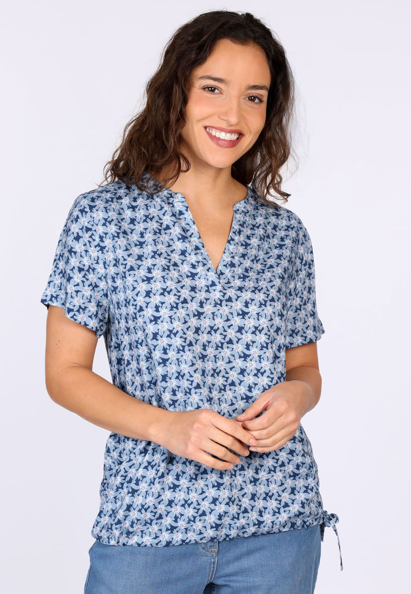 T-Shirt Karlotti  - navy