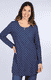 Tunika Lottali Retro  - indigo