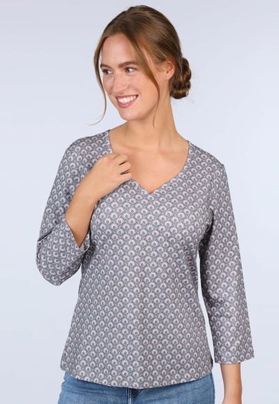 3/4 Arm-Shirt Polinchen - phantom