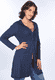Strickmantel Brendara - navy