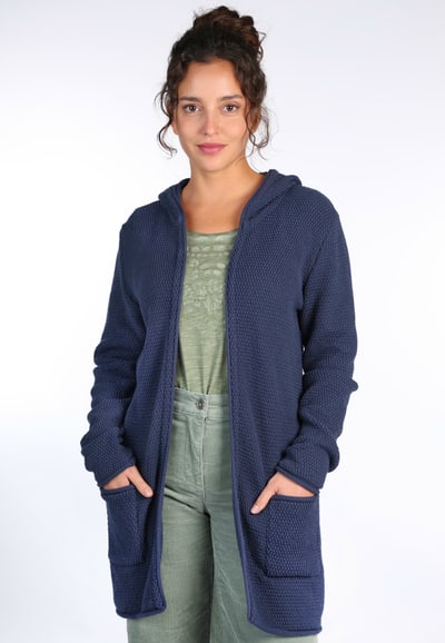 Strickjacke Uta - navy