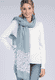 Schal Tanny - powder blue