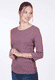 3/4-Arm-Shirt Pippita  - dusty orchid
