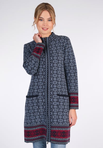 Strickmantel Maite - navy