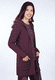 Strickjacke Uta  - deep purple