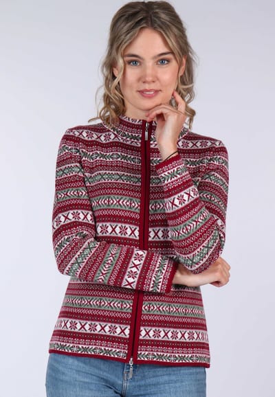 Strickjacke Mila - wine